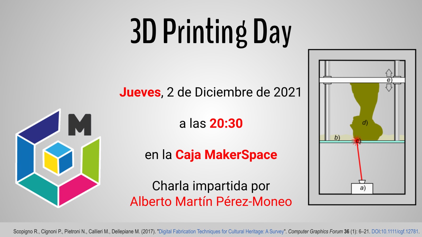 3D Printing Day Taller De Modelado Por Deposición Fundida (FDM) » 🕹️